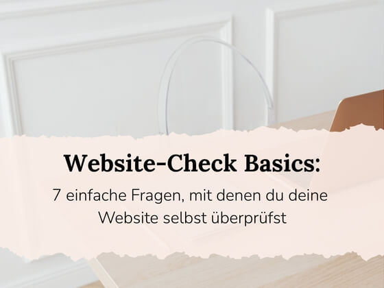 Website-Check Basics